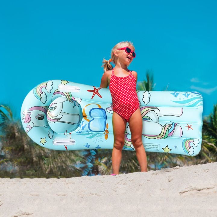 เก้าอี้เปลลอยน้ำเป่าลมของเล่นลอยน้ำเบาะลมสบายเตียงลมลอยน้ำอุปกรณ์สระว่ายน้ำในฤดูร้อน