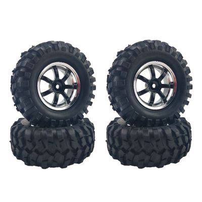4 Pcs for D90 F350 SCX10 CC01 1/10 Simulation Climbing Car 1.9 Inch 96MM Climbing Tire Upgraded Accessories