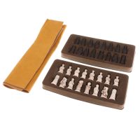 Chinesegame set foldable chess board collectible old