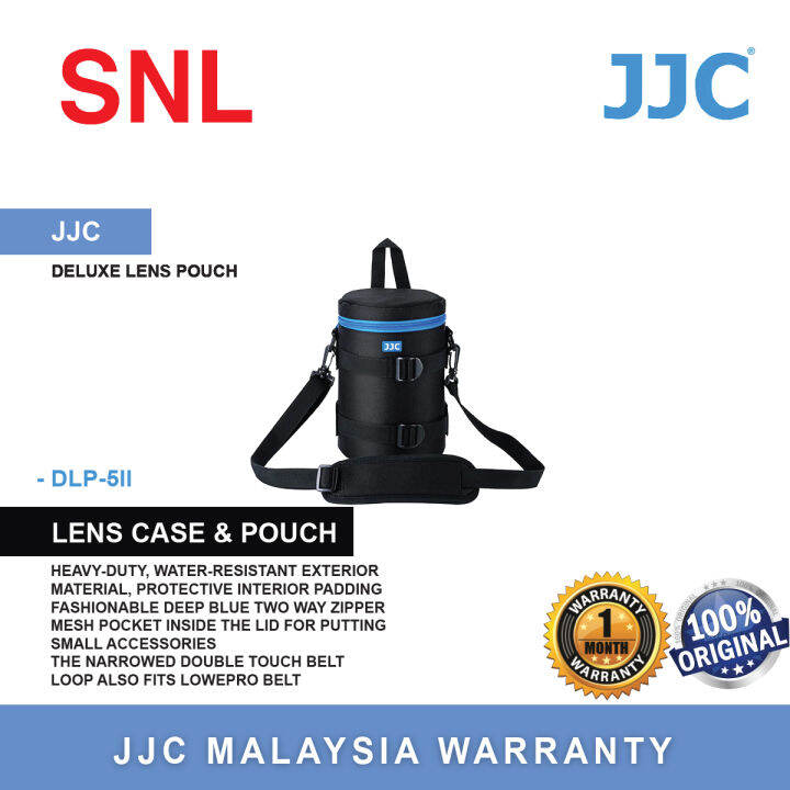 JJC DLP5II Deluxe Lens Pouch Lazada