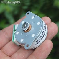 Precision NMB Micro Mini 35mm Stepper Motor Electric 2-Phase 4-Wire Step 7.5 Degree Round Flat with Gear 0.5 Modulus Model