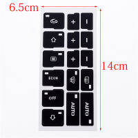 1 16Keys 2000 2002 2004 Decals Button For B6 AC Stickers 2003 Climate Condition 2001 With Air Car