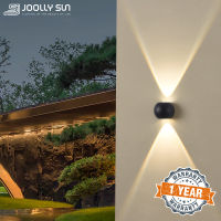 Joollysun Exterior Wall Sconce Waterproof Outdoor Lighting Yard Corrid Garden Decoration LED Modern Lamp for Balcony Porch Patio