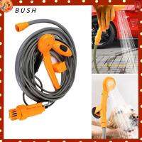 BUSH 12V ค่ะ ฝักบัวอาบน้ำรถยนต์ เครื่องฉีดน้ำแรงดันสูง แบบพกพาได้ ล้างรถสำหรับสุนัข RV ฝนอาบน้ำ เครื่องมือล้าง ฝักบัวกลางแจ้งแบบพกพา กิจกรรมกลางแจ้งกลางแจ้ง