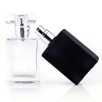 100ml Perfume Bottle Glass Square Grids Portable Clear Travel Refillable  Perfume Glass Empty Bottle Perfume Atomizer