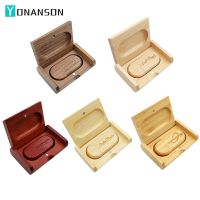 ๑✇☞ tqw198 Free custom logo Wooden Box Pendrive 8GB 16GB 32GB USB Flash Drive 64GB 128GB USB Memory Stick Photography Wedding Gift