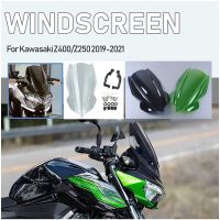 ที่บังลม Z400 Z250รถมอเตอร์ไซค์อุปกรณ์เสริมสำหรับ Kawasaki Z 400 Z 250 2019 2020 2021