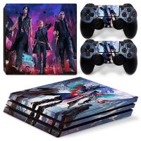 (MQ รูปแบบใหม่) PS4เกม MAYCRY5โปรสติ๊กเกอร์สกินรูปลอกฝาครอบสำหรับ Ps4โปรคอนโซลและ2ตัวควบคุม PS4กรอบและที่คลุมผิวมืออาชีพ