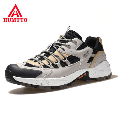 HUMTTO Mens Sports Shoes 2021 Gym Running Shoes for Men Summer Lace-up Sneakers Non-leather Casual Mens Luxury Designer Shoes