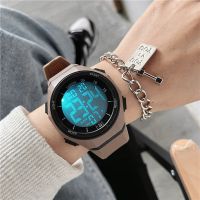 【Hot Sale】 Youth junior high school student party cool and handsome multi-functional luminous waterproof electronic watch for men women Korean fashion sports