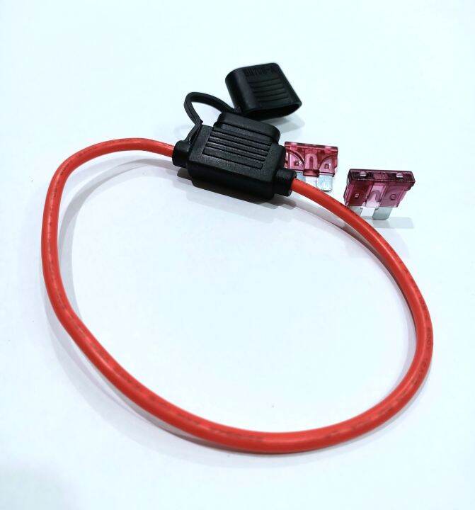 Ebike fuse protection with holder, 2 pieces 40A fuse, 4860volts