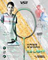 VENSON ไม้แบดมินตัน รุ่น KRISS SWORD K6 Light (Power Type) 5U/78g/BP300mm/Shaft Medium/30Lbs **Free Strings+Grip+Cover**