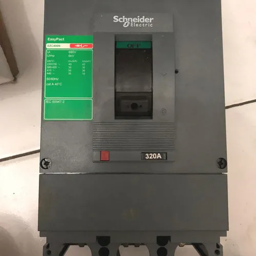 Schneider MCCB / NFB / EZC EasyPact Breaker 3P 320A EZC400N3320N ...