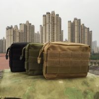 Outdoor Running Waist Pack Molle Tactical Belt Bag Small Pocket Military Waist Pack Pouch Travel Camping Bags Men Portable Running Belt