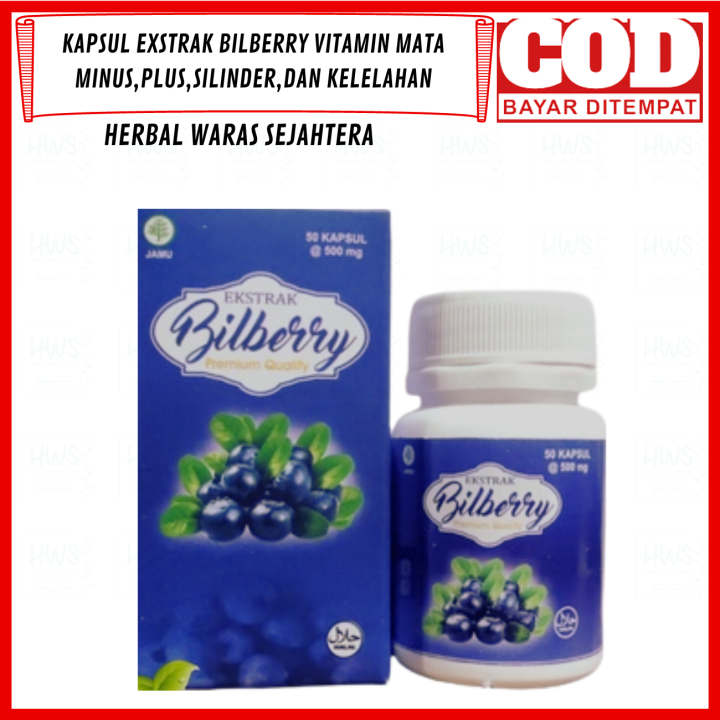 CODHerbal Mata kelelahan herbal mata minus mata plus BILBERRY