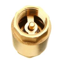 ♟♗☬ 1pc New 1/2 39; 39; NPT Brass Thread In-Line Spring Check Valve 200WOG