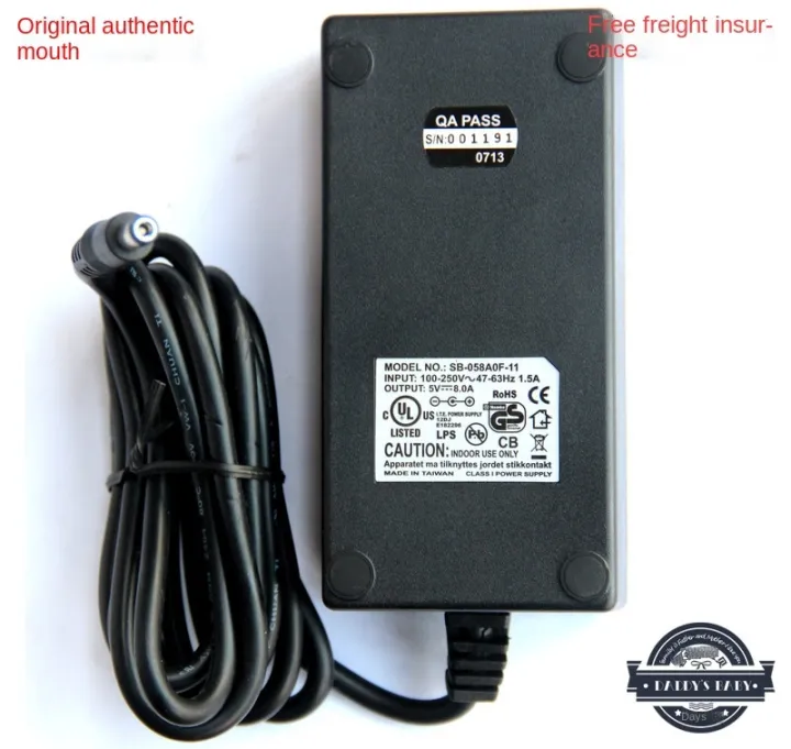 Original/2022 Genuine SUNPOWER US 5V8A power adapter SB058AOF11 brand