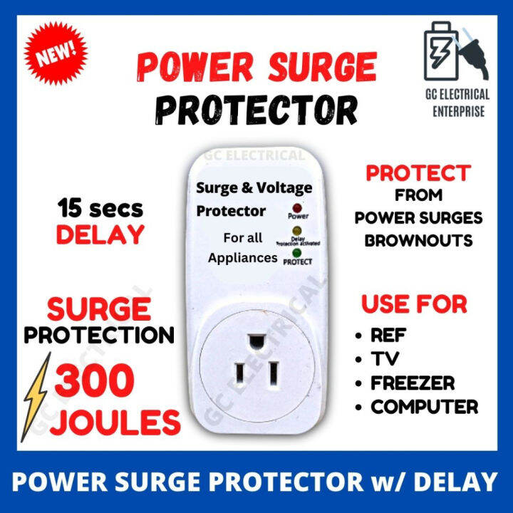 ♨Voltage Surge Protector Power Surge Protector Power on Delay for ref
