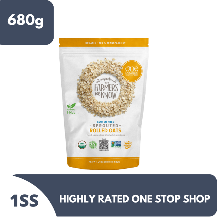 One Degree Gluten-Free Sprouted Oats 2.27 kg main image 1