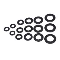 10/100 Buah M1.6 M2 M2.5 M3 M3.5 M4 M5 M6 M8 M10 Gbm12 97 DIN125 Hitam 304 Stainless Steel Flat Washer Plain Gasket Pad