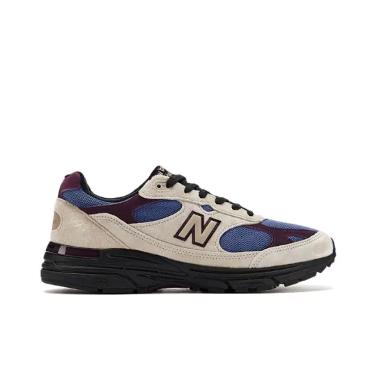 Aime Leon Dore x New Balance 993 100% pure blue gray sneaker style