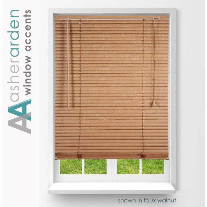 Royale Blinds 23"x 64" Faux Wood Lazada PH