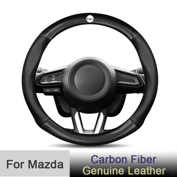 Dedicated for Mazda Steering Wheel Cover Mazda 3 5 6 CX5 CX30 CX9 CX7