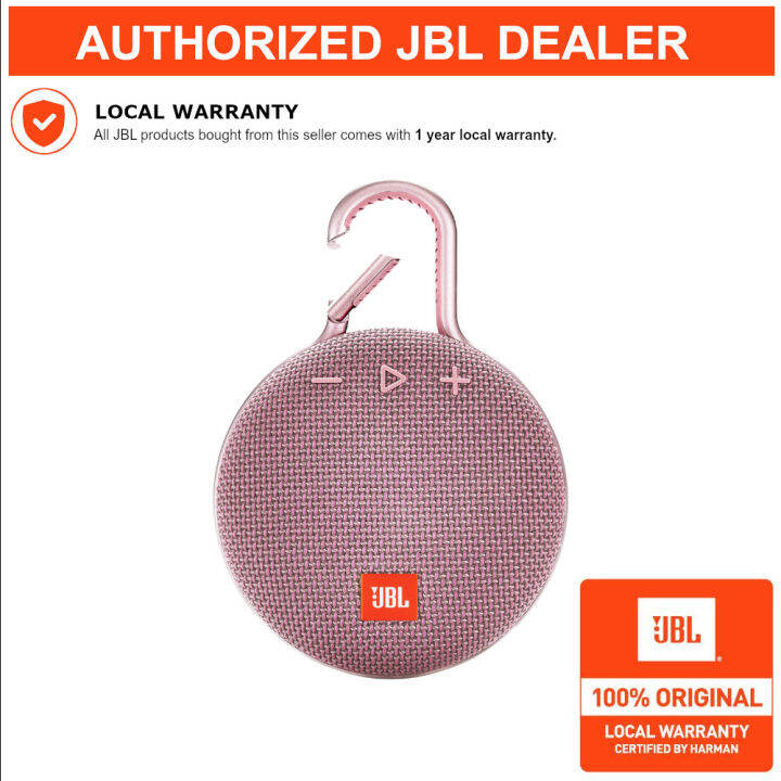 JBL Clip 3 Portable Waterproof Bluetooth Speaker Lazada PH
