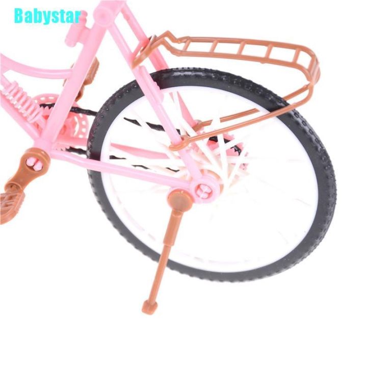 babystar-โมเดลรถจักรยาน-สีชมพู-พร้อมตะกร้า-อุปกรณ์เสริม-สําหรับบ้านตุ๊กตา-0-0-0-0-0-0