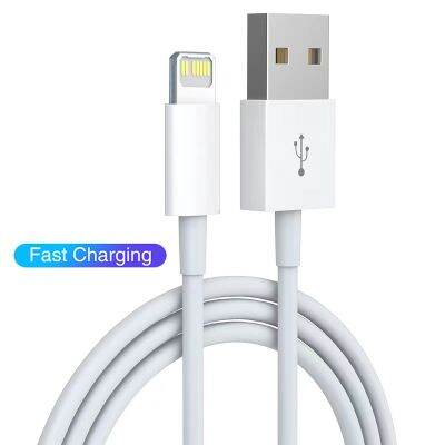 สายสำหรับ iPhone ที่ชาร์จไฟรวดเร็ว USB 2A,สายชาร์จแบตเตอรี่ข้อมูลโทรศัพท์มือถือชาร์จเร็ว13 12 11 XS XR X 8 7 6S 5S