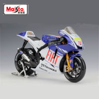 Maisto 1:10 Fiat Yamaha แข่ง2009ล้อแม็กแข่งรถจักรยานยนต์รุ่นจำลองสูงโลหะกีฬารถมอเตอร์ไซด์รุ่นเด็กของเล่นของขวัญ