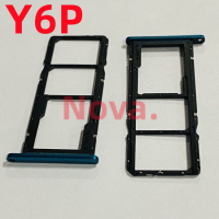 SIM Card Tray For Huawei Y6P Sim Slot Holder Cover Cellphone Replacement Part