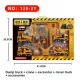 Engineering Car Truck Toys Set Bulldozer Excavator Forklift Vehicles Vote Crawler Tractor Educational Toys For Boys Kids Birthday Xmas New Year Gift