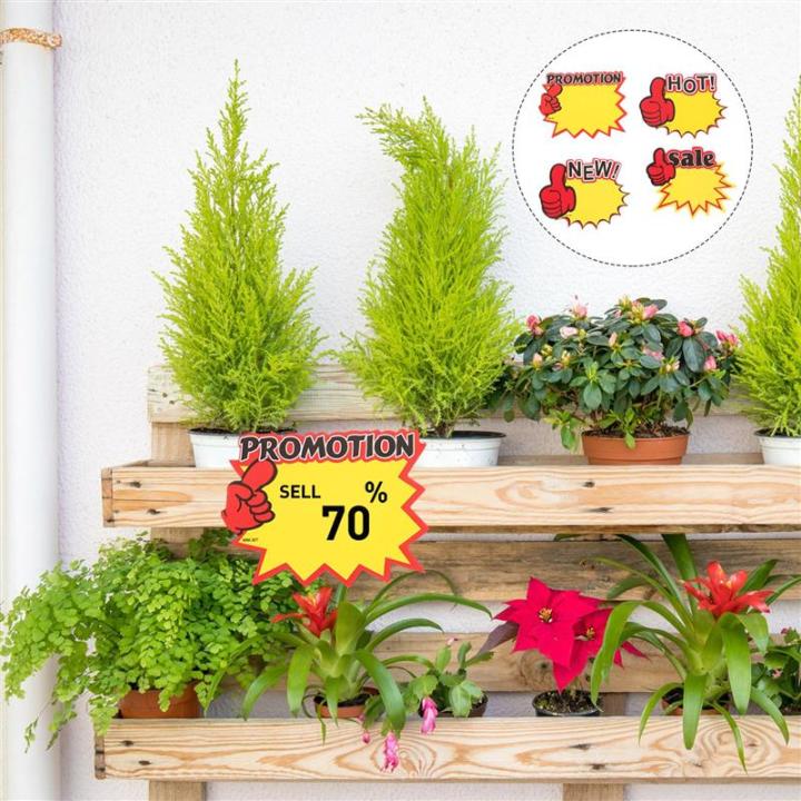 200pcs-supermarket-promotion-advertising-price-labels-signs-retail-price-signs-paper-price-tags-sales-promotion-cards-artificial-flowers-plants