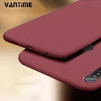 Vantime กรณีสำหรับ ASUS Zenfone MAX Pro (M1) Zb601kl Zb602kl หินทรายอ่อนปลอกอัลตร้าบาง Matte กลับป้องกันโทรศัพท์บางปกกรณี