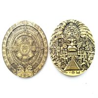 【YF】✇  Resin Refrigerator Sticker Tourism Maya Civilization Fridge Souvenir Decoration