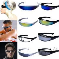 【hot sale】○☌○ D03 X-Men Personalized Sunglasses Laser Glasses Space Robot One-Piece Mercury Lens Sunglasses Protection UV400 New