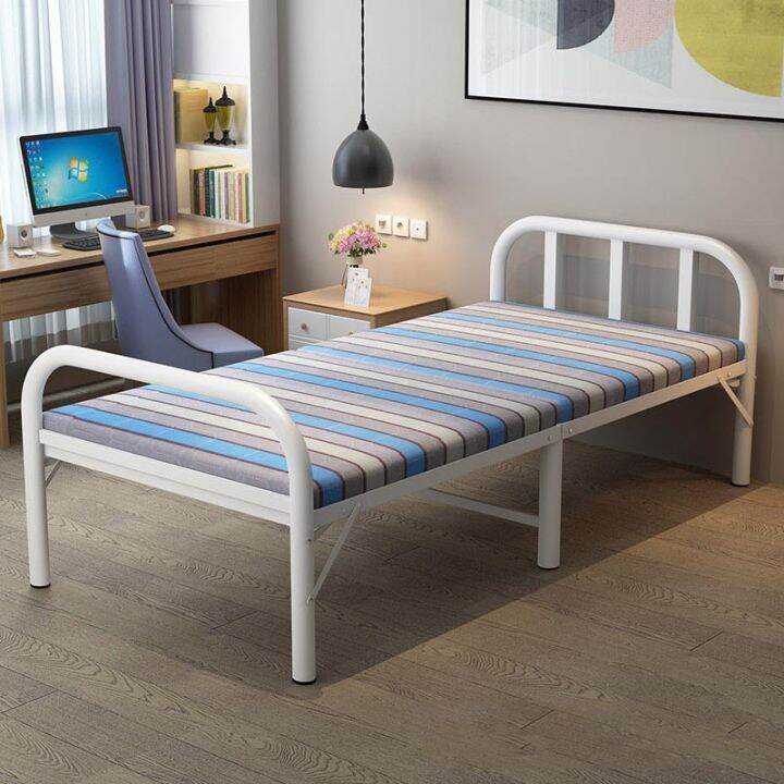 JL Modern Folding Bed Single Portable Home Simple Bed Folding Bed High