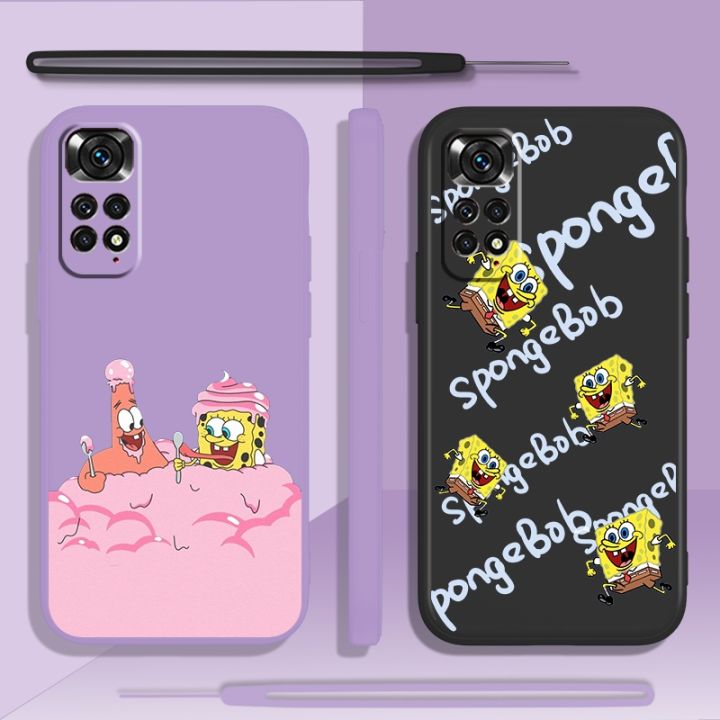 cold-noodles-spongebob-การ์ตูนกรณีโทรศัพท์น่ารักสำหรับ-xiaomi-r-edmi-หมายเหตุ11-11วินาที10-10วินาที9-9วินาที9ครั้ง8-8ครั้ง7-5-pro-บวกของเหลวซ้ายเชือกปก-f-undas