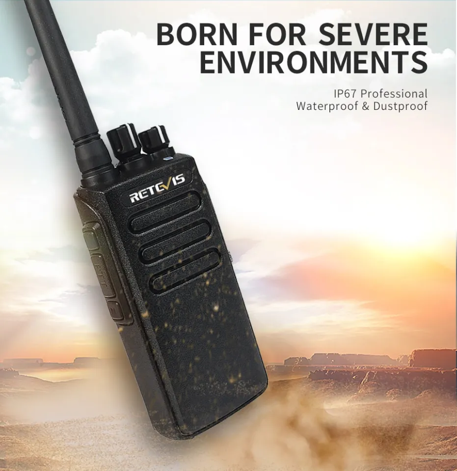 Retevis RT81 DMR Digital Walkie Talkie Pcs Powerful Long Range Walkie- Talkie 10W Waterproof Portable Two-Way Radio For Hunting Lazada