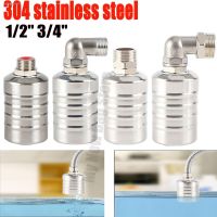 ♨¤✙ 304 Stainless Steel Float Valve Water Tank 1/2 4/3 Water Tower Shutoff Valve Floating Ball Valve Automatic Water Level Control