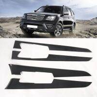 For Kia MOHAVE 2020 2021 2022 Carbon Fiber Car Interior Door Handle Bowl Frame Covers Trim Sticker Accessories