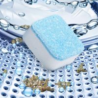 【cw】 12/20PCS Effervescent Tablets Washing Machine Cleaner Deep Cleaning Decontamination