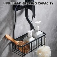 Toilet Shower Organizers Hooks Bath Shampoo Rustproof Shelves Faucet Shelf Bathroom Rack Basket Holder Aluminium Hanger Storage Bathroom Counter Stora