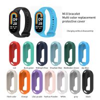 New Silicone Case For Xiaomi Mi Band 8 Protective Cover Shell For Smart Band 8 SmartWatch Protector Sleeve Compatible With Strap Smartwatches