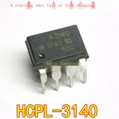 10Pcs A3140 HCPL-3140 Optocoupler In-Line DIP8 Optical Isolator Optocoupler