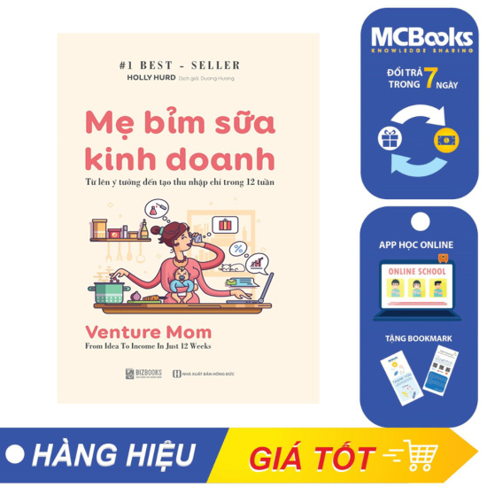 Sách - mẹ bỉm sữa kinh doanh online - mcbooks - ảnh sản phẩm 1