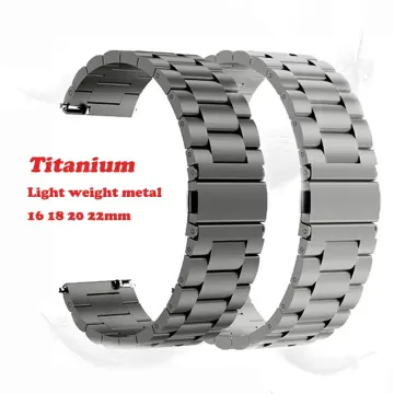 22mm titanium watch online band