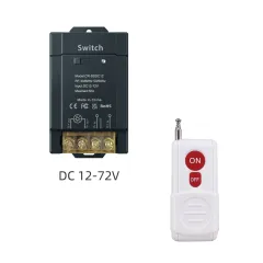 30A High Power Wireless Remote Control Switch DC 12V 24V 48V 60V