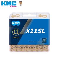 KMC X11ซีรีส์สายใช้ในจักรยาน MTB โซ่จักรยาน X11EL X11สีทอง X11SL โซ่118L 11สปีดพร้อมสายเชื่อมโยงด่วนสำหรับระบบขับเคลื่อน Shimano SRAM